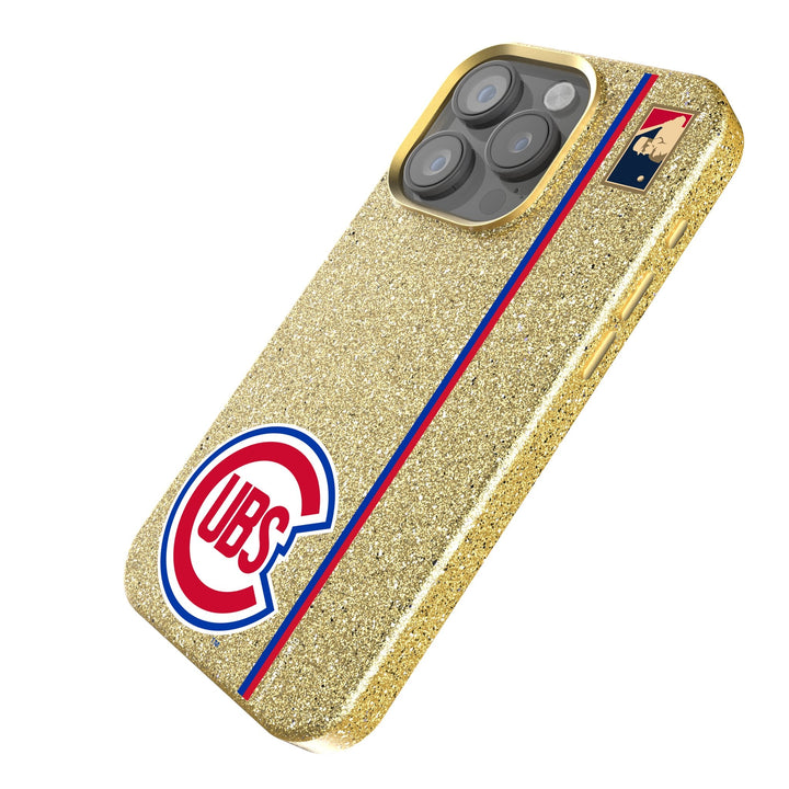 Chicago Cubs 1948-1956 - Cooperstown Collection Sidebar Bling Phone Case Phone Cases Keyscaper