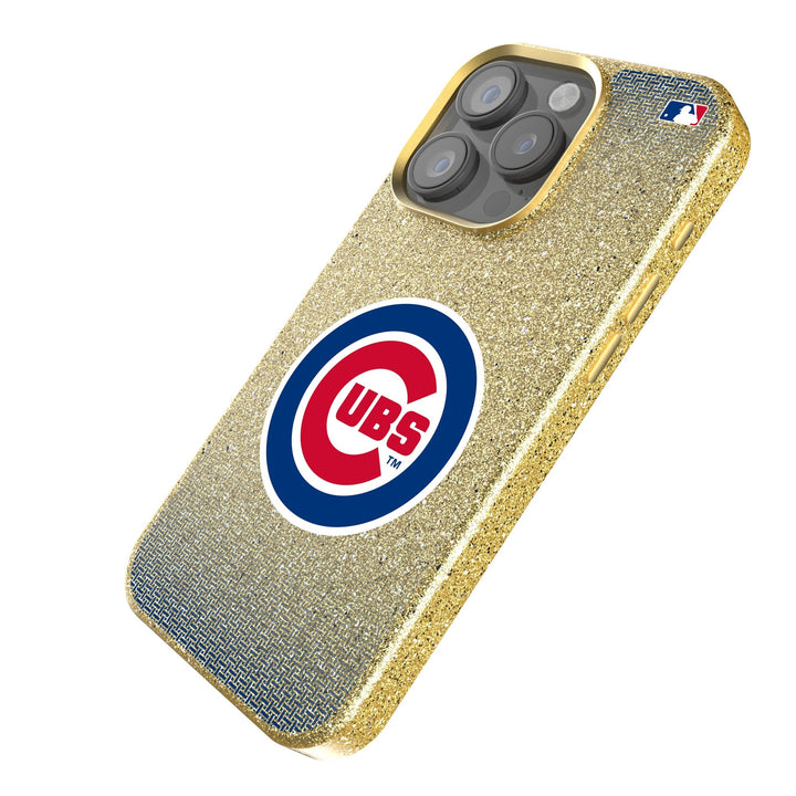 Chicago Cubs Linen Bling Phone Case for Apple iPhone Phone Cases Keyscaper