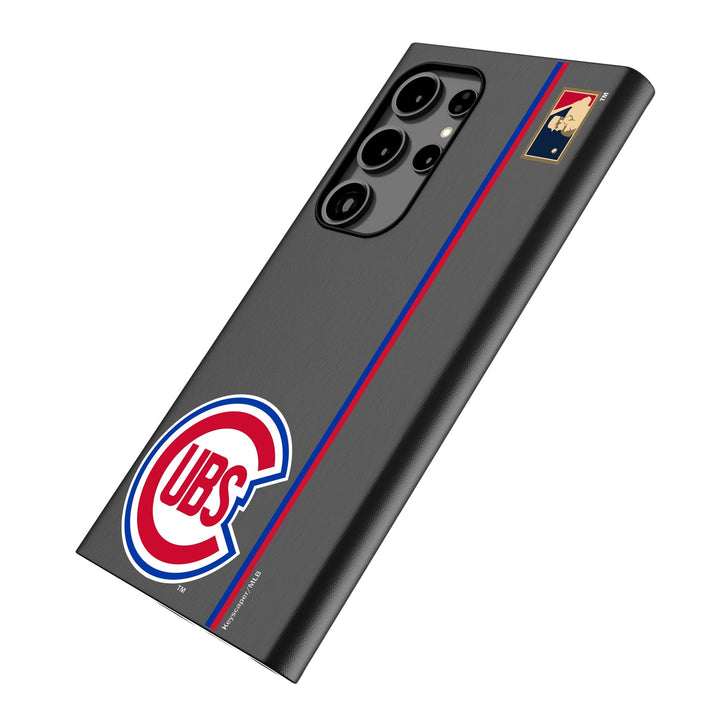 Chicago Cubs 1948-1956 - Cooperstown Collection Sidebar MagSafe Compatible Phone Case for Samsung Galaxy Phone Cases Keyscaper