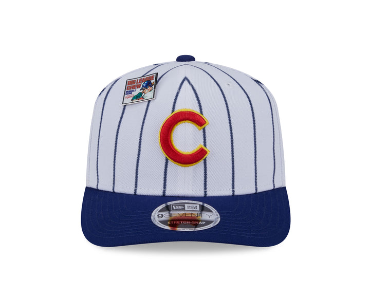 CHICAGO CUBS NEW ERA BIG LEAGUE CHEW PINSTRIPE 9SEVENTY SNAPBACK CAP Caps Ivy Shop