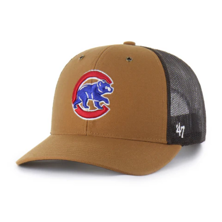 Chicago Cubs X Carhartt Trucker Cap by '47 Brand Caps '47 BRAND