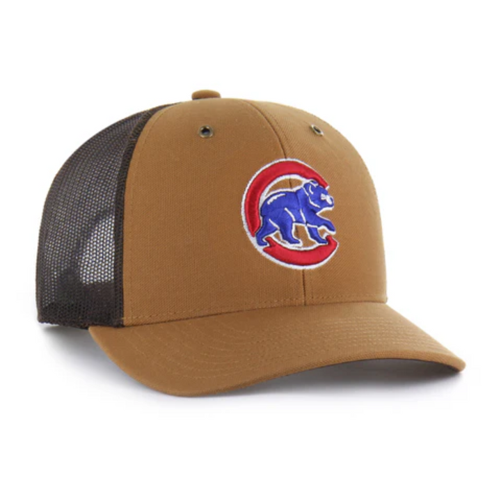 Chicago Cubs X Carhartt Trucker Cap by '47 Brand Caps '47 BRAND
