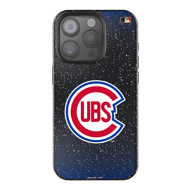 Chicago Cubs 1948-1956 - Cooperstown Collection Linen Bling Phone Case for Apple iPhone Phone Cases Keyscaper