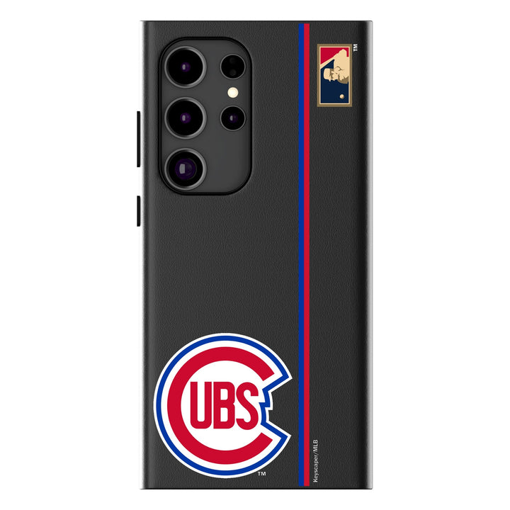 Chicago Cubs 1948-1956 - Cooperstown Collection Sidebar MagSafe Compatible Phone Case for Samsung Galaxy Phone Cases Keyscaper
