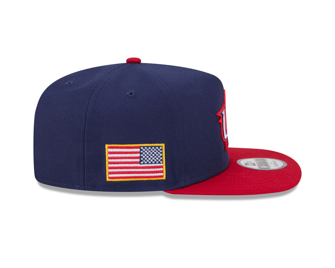 USA Baseball World Baseball Classic 9Fifty A-Frame Snapback Cap by New Era