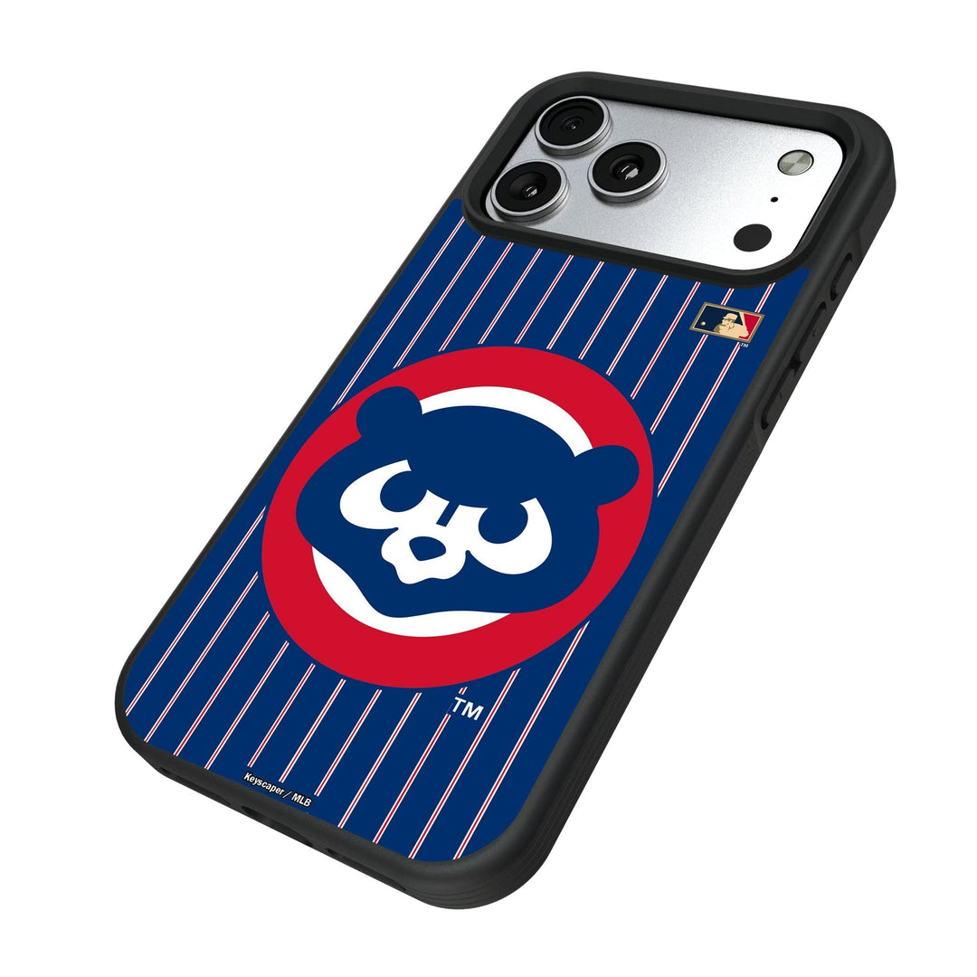 Chicago Cubs Home 1979-1993 - Cooperstown Collection Pinstripe Bump Phone Case for Apple iPhone 17 Series Phone Cases Keyscaper