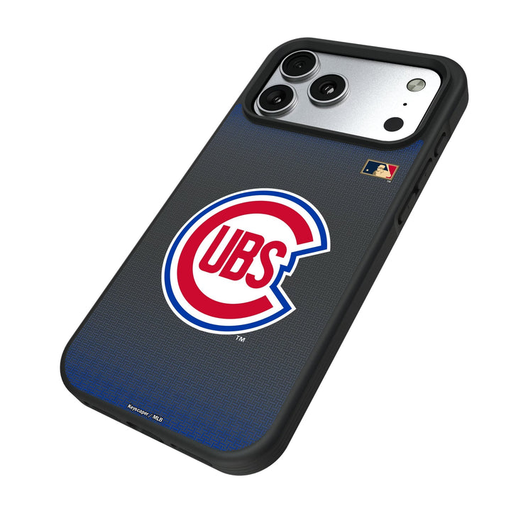 Chicago Cubs 1948-1956 - Cooperstown Collection Linen Bump Phone Case for Apple iPhone 17 Series Phone Cases Keyscaper