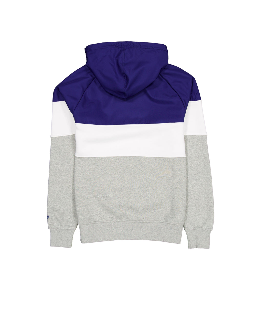 Chicago Cubs 1914 Quarter Zip Hoodie Grey Navy by New Era Sweatshirts & Hoodies NEW ERA CAP COMPANY INC