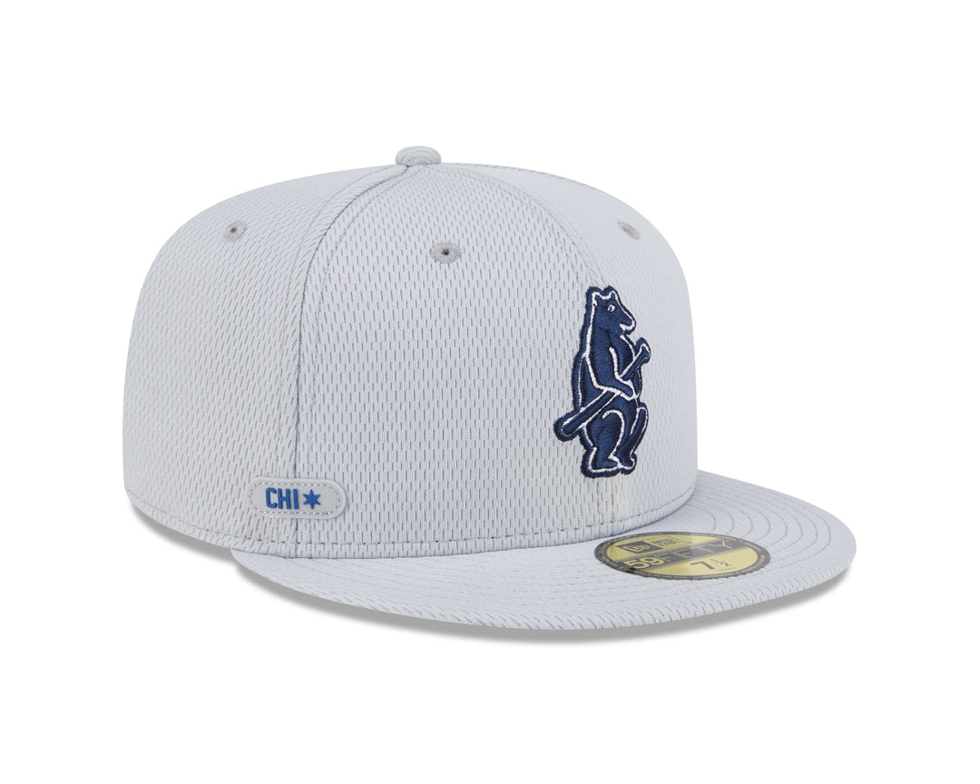 Chicago Cubs 1914 Clubhouse 25 Grey 59FIFTY Cap by New Era Caps NEW ERA CAP COMPANY
