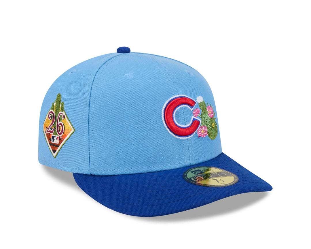 Chicago Cubs 2026 Spring Training 59FIFTY Light Blue Fitted Cap by New Era - Ivy Shop