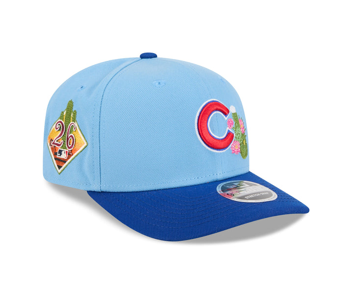 Chicago Cubs 2026 Spring Training Light Blue 9Seventy Snapback Cap by New Era Caps NEW ERA CAP COMPANY