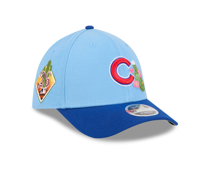 Chicago Cubs 2026 Spring Training Youth Light Blue 39Thirty Cap by New Era - Ivy Shop