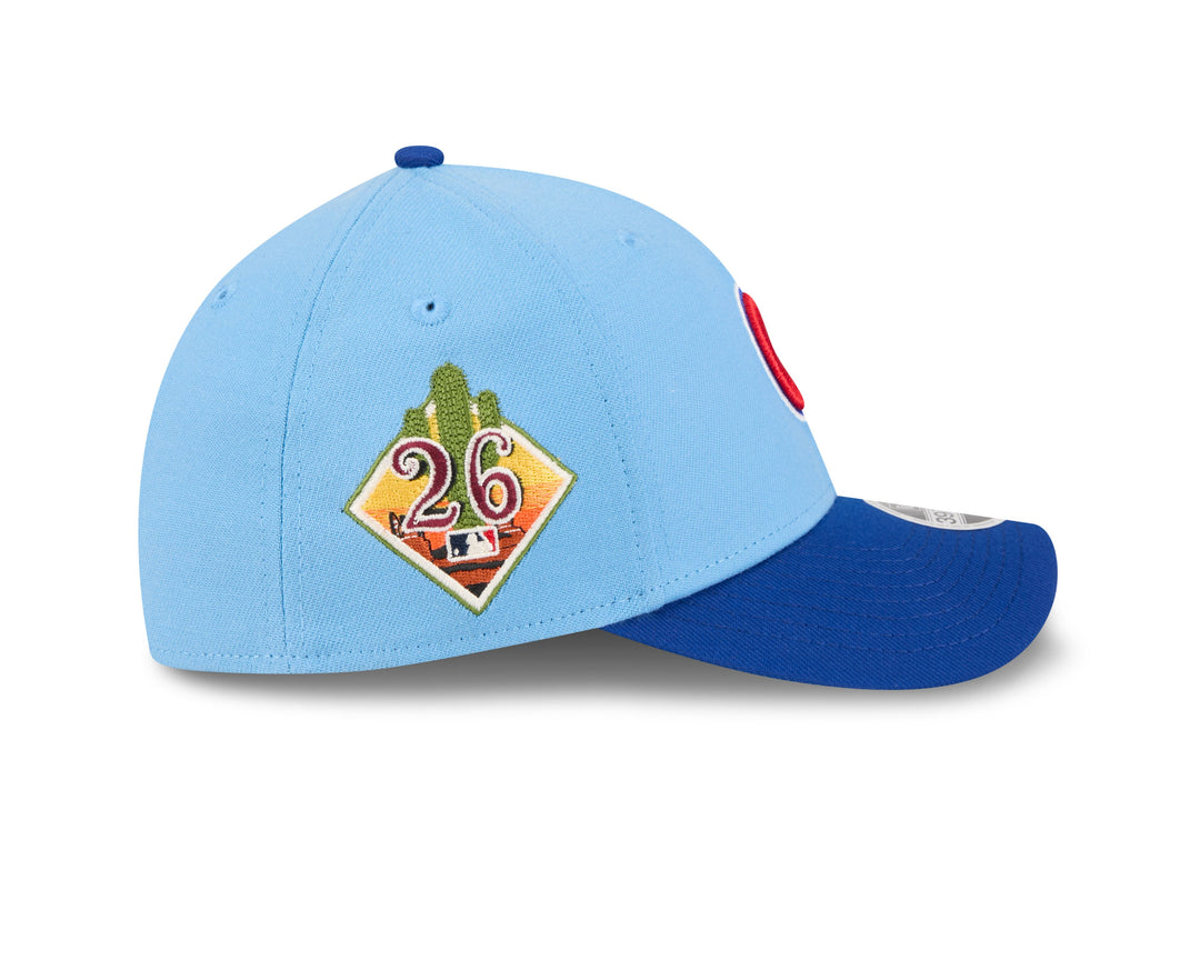 Chicago Cubs 2026 Spring Training Youth Light Blue 39Thirty Cap by New Era - Ivy Shop