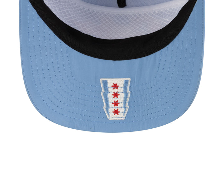 Chicago Cubs Electric Blues Golfer Adjustable Cap in Light Blue by New Era Caps NEW ERA CAP COMPANY