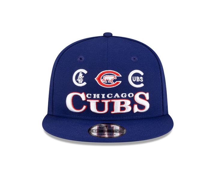 Chicago Cubs 150th Anniversary Logo Era 1 9FIFTY Snapback Cap in Navy by New Era Caps NEW ERA CAP COMPANY