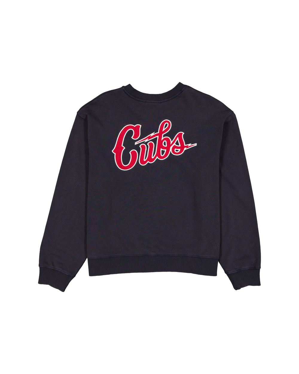 Chicago Cubs Blues Alternate C Rock Bear Women's Crewneck Sweatshirt by New Era Sweatshirts & Hoodies NEW ERA CAP COMPANY