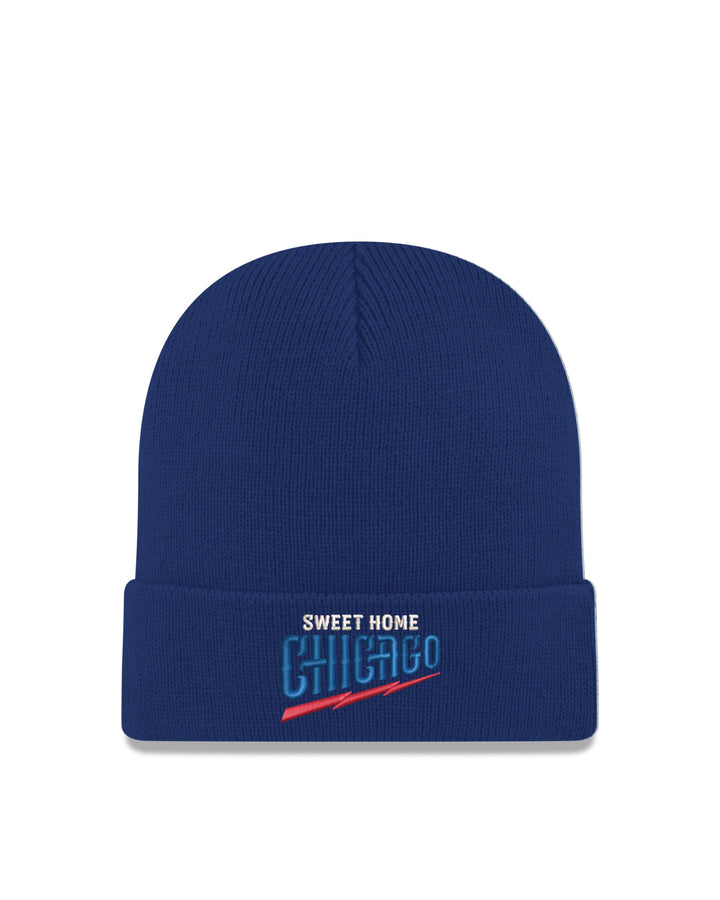 Chicago Cubs Blues Alt Walking Bear Cuff Knit Beanie by New Era Knits New Era