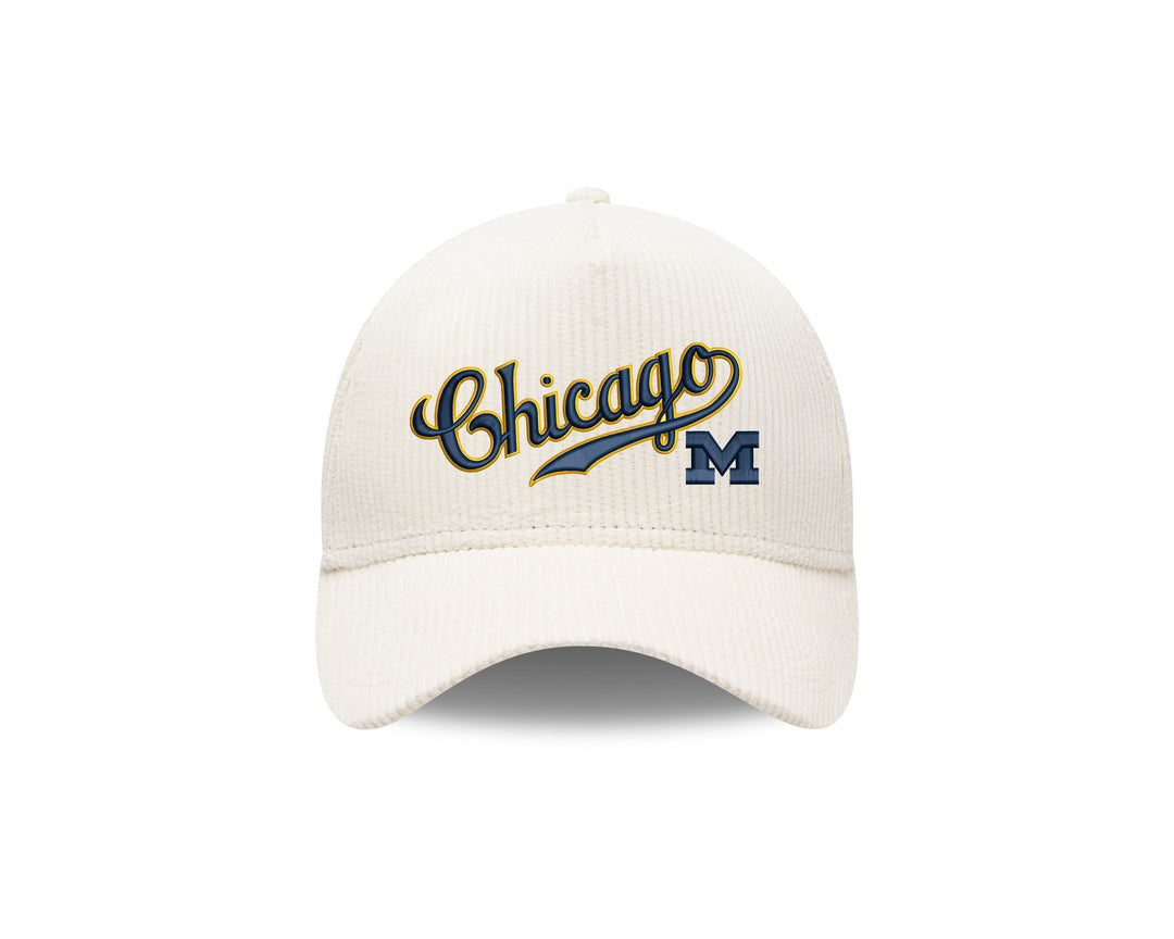 Chicago Cubs x University of Michigan 2026 College Cap by New Era Caps NEW ERA CAP COMPANY