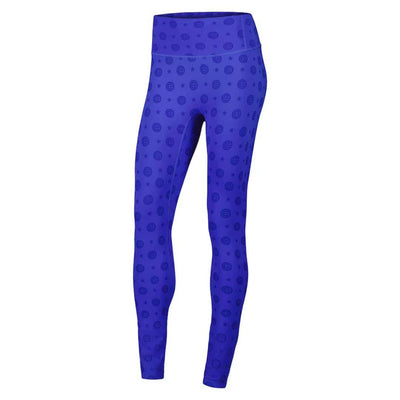 CHICAGO CUBS TEREZ WOMEN'S BULLSEYE BLUE LEGGINGS