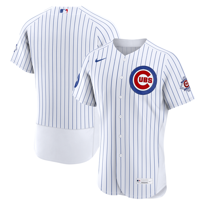 Chicago Cubs Home 150th Anniversary Custom Elite Jersey Jerseys Nike