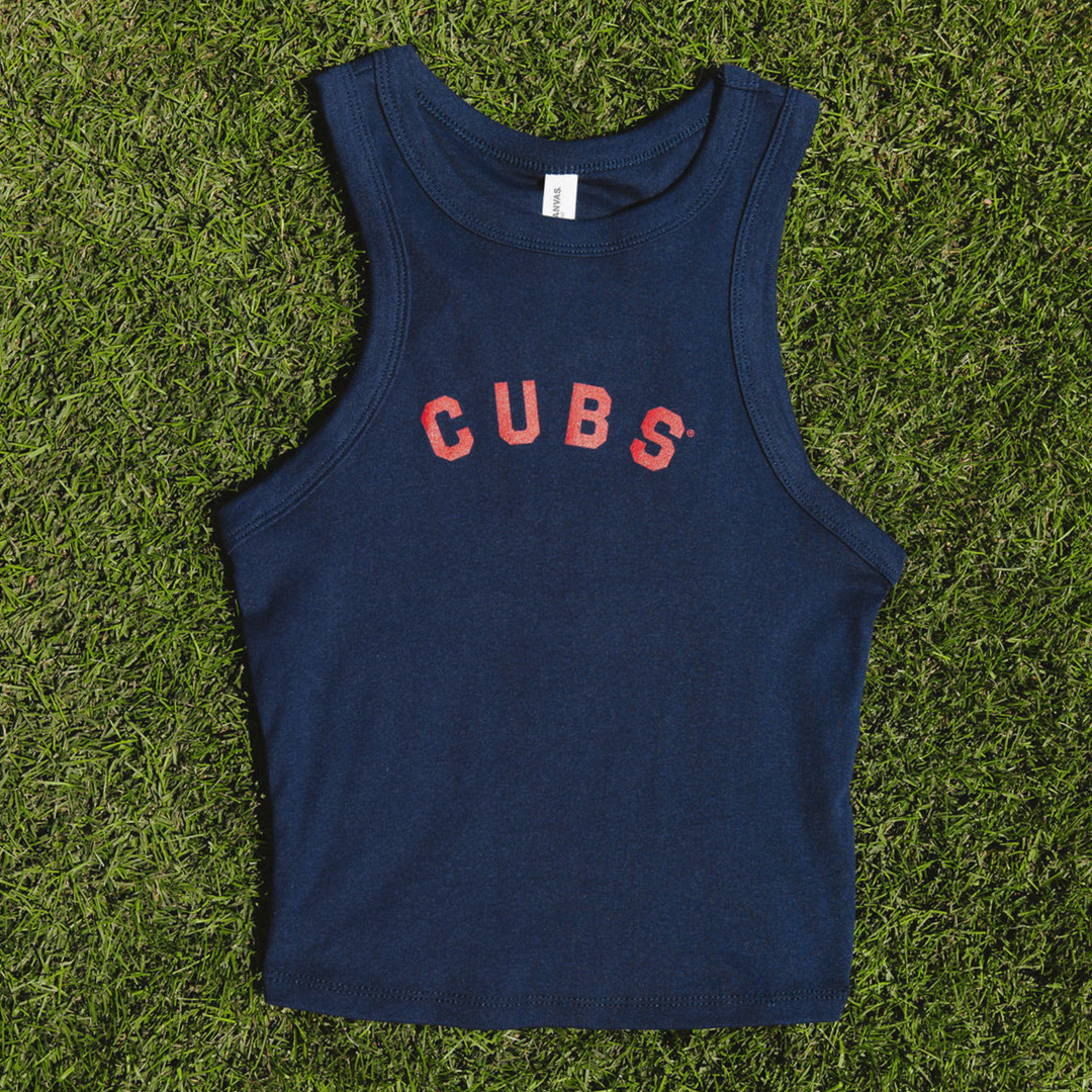 Chicago Cubs x Alice &amp; Wonder Cubs Baby Tank — Navy