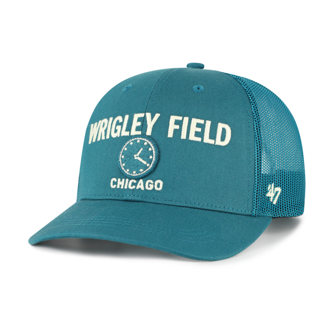 Chicago Cubs Wrigley Field Contemporary Trucker Cap by '47 Brand Caps TWINS ENTERPRISE INC