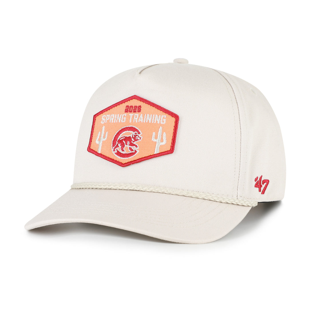 Chicago Cubs 2026 Spring Training Walking Bear Hex Patch Bone Hitch Cap by '47 Brand - Ivy Shop