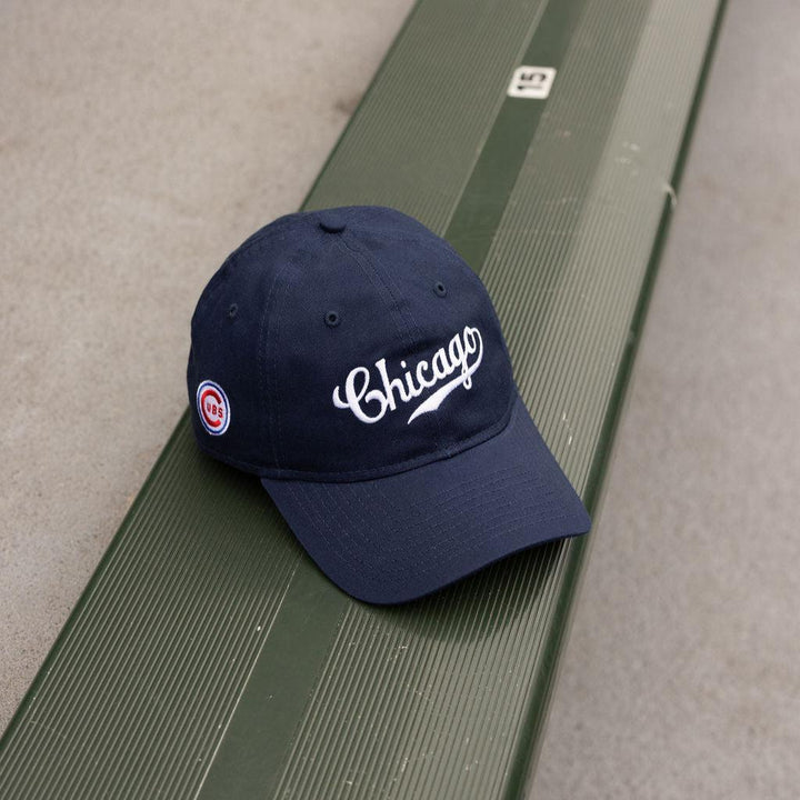 Chicago Cubs X Alice &amp; Wonder Vintage Logo Dad Cap Caps NEW ERA CAP COMPANY