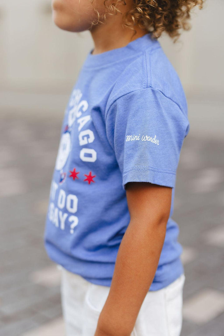 Chicago Cubs X Mini Wonder Hey Chicago Toddler Tee Short Sleeve Tees Alice & Wonder