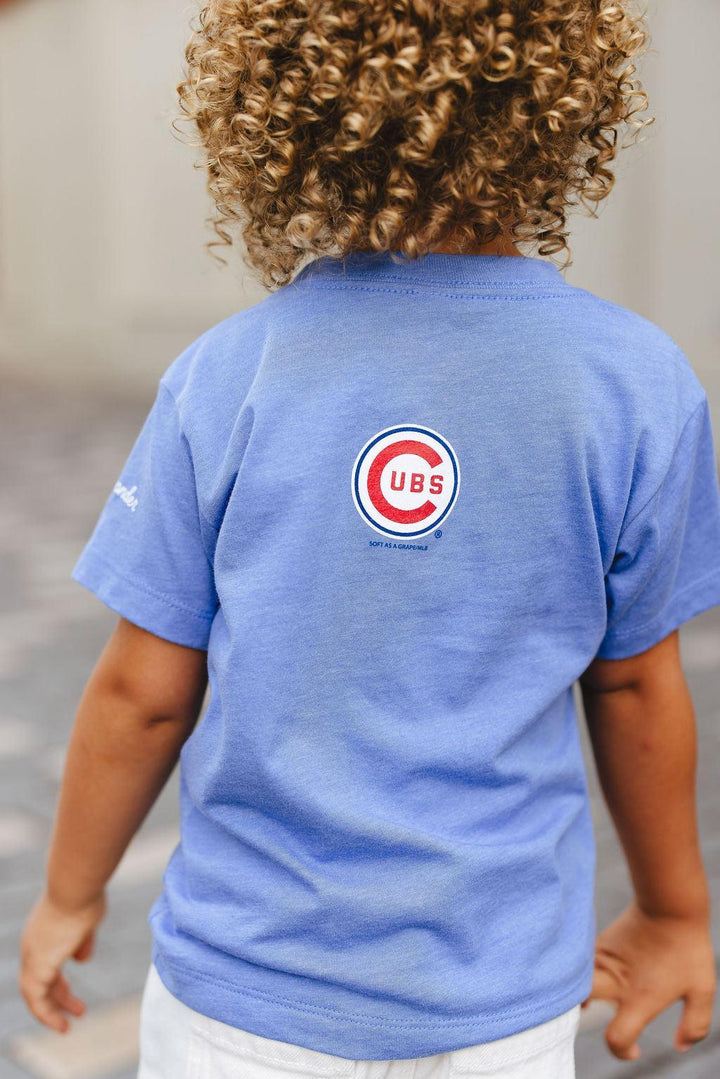 Chicago Cubs X Mini Wonder Hey Chicago Toddler Tee Short Sleeve Tees Alice & Wonder