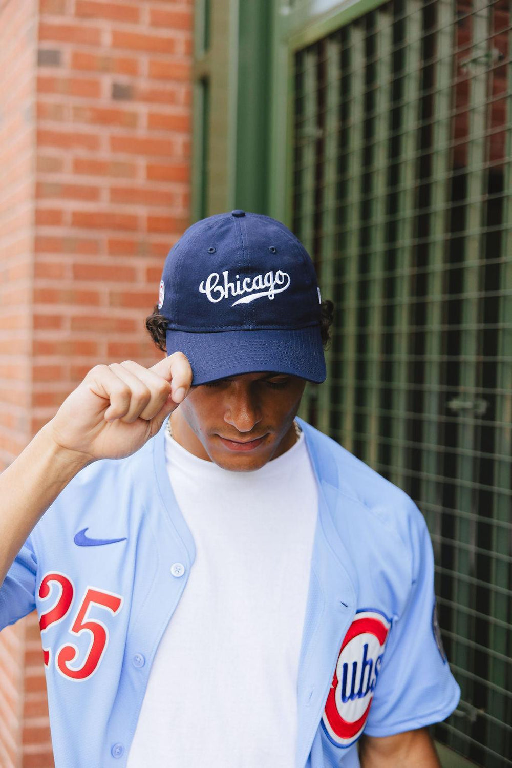 Chicago Cubs X Alice & Wonder Vintage Logo Dad Cap Caps NEW ERA CAP COMPANY