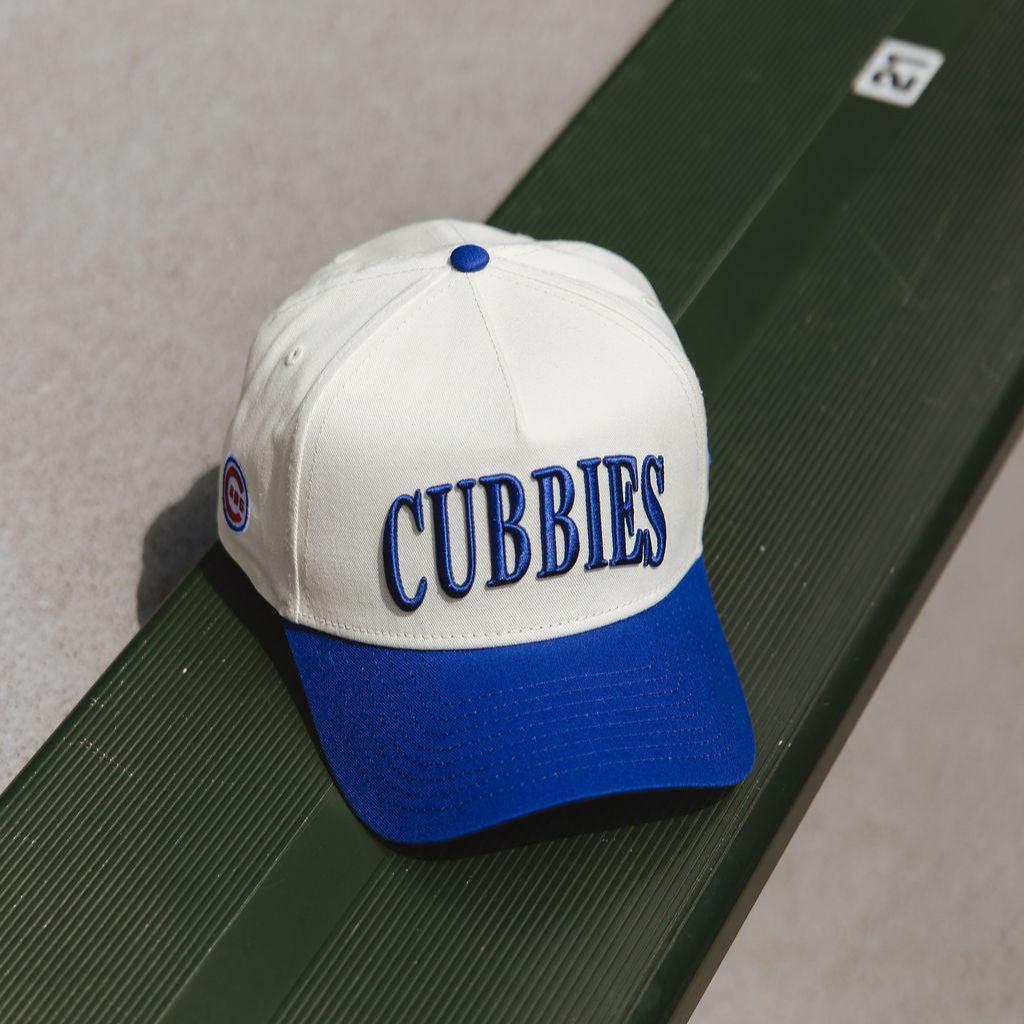 Chicago Cubs X Alice & Wonder Cubbies Two Tone Puff Cap Caps NEW ERA CAP COMPANY
