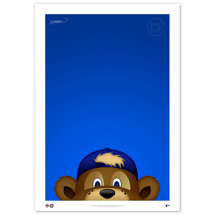 Minimalist Clark The Cub Art Print by S. Preston Art + Designs Art Print S. Preston Art + Designs