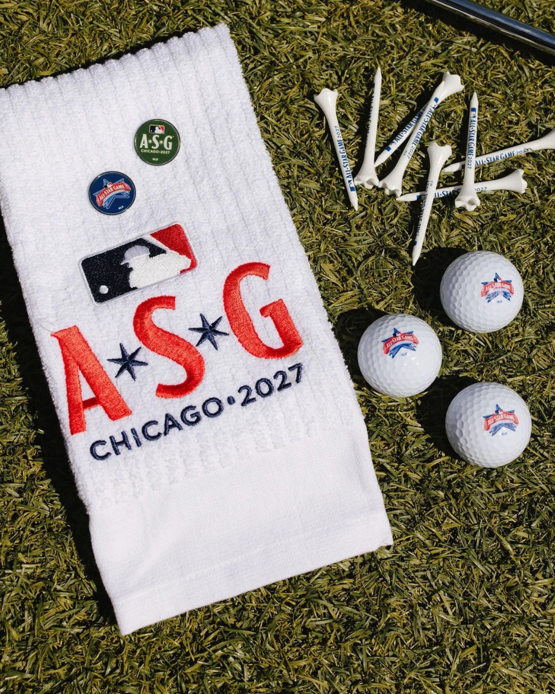 Chicago Cubs 2027 All-Star Game Gift Set Golf Accessory