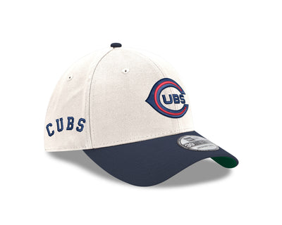 CHICAGO CUBS NEW ERA 1920 LOGO CREAM AND NAVY 39THIRTY CAP