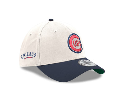 CHICAGO CUBS NEW ERA 1941 LOGO CREAM AND NAVY 39THIRTY CAP