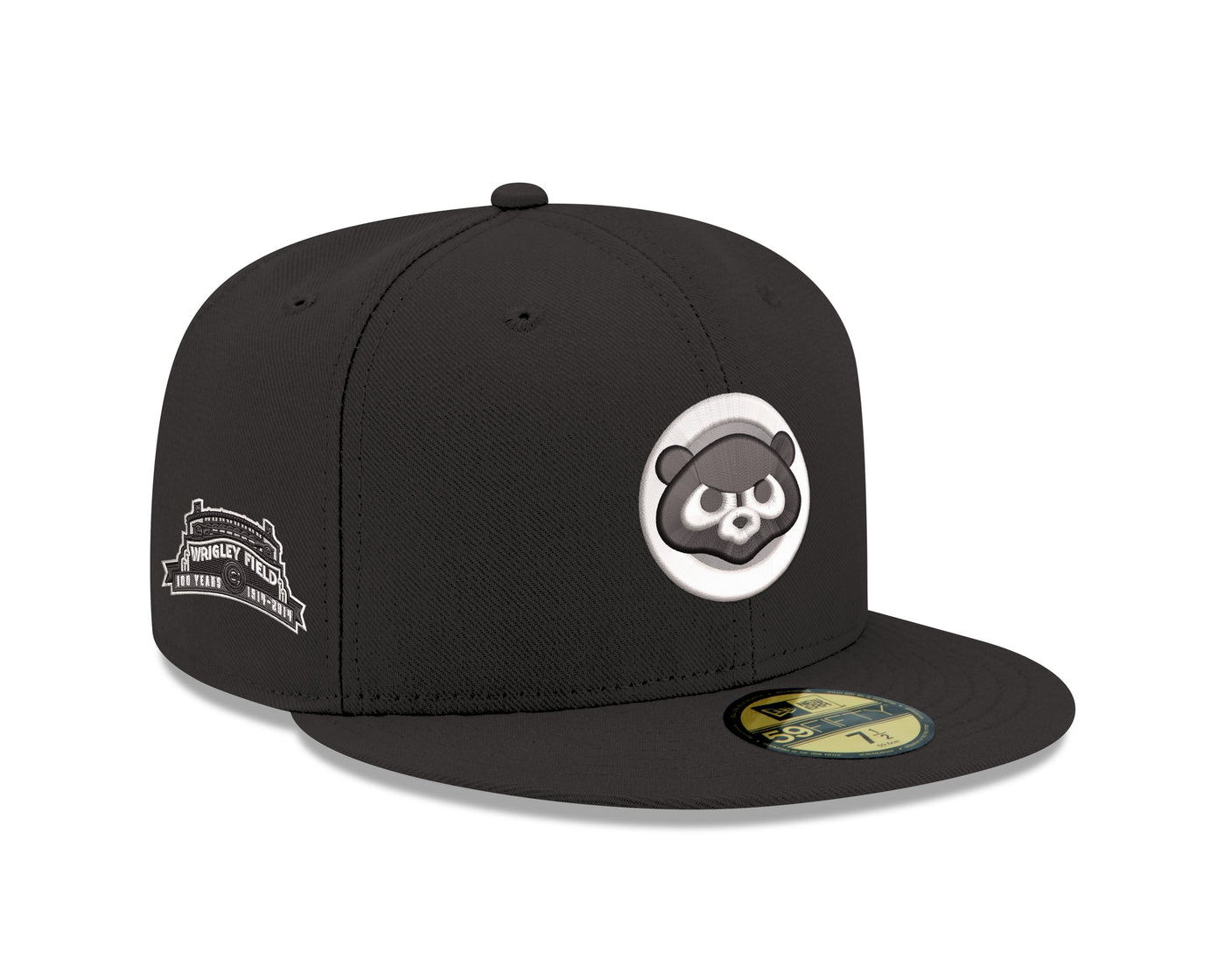 CHICAGO CUBS NEW ERA 1984 BEAR WRIGLEY FIELD PATCH FITTED CAP
