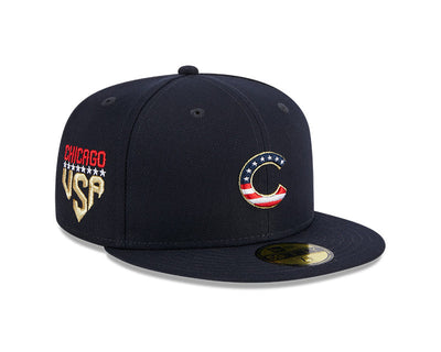 CHICAGO CUBS NEW ERA 2023 4TH OF JULY 59FIFTY FITTED CAP