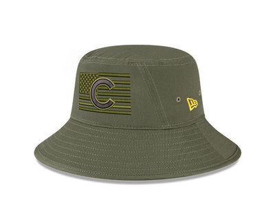 CHICAGO CUBS NEW ERA ARMED FORCES 2023 BUCKET CAP