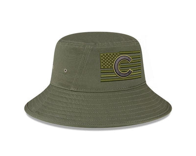 CHICAGO CUBS NEW ERA ARMED FORCES 2023 BUCKET CAP