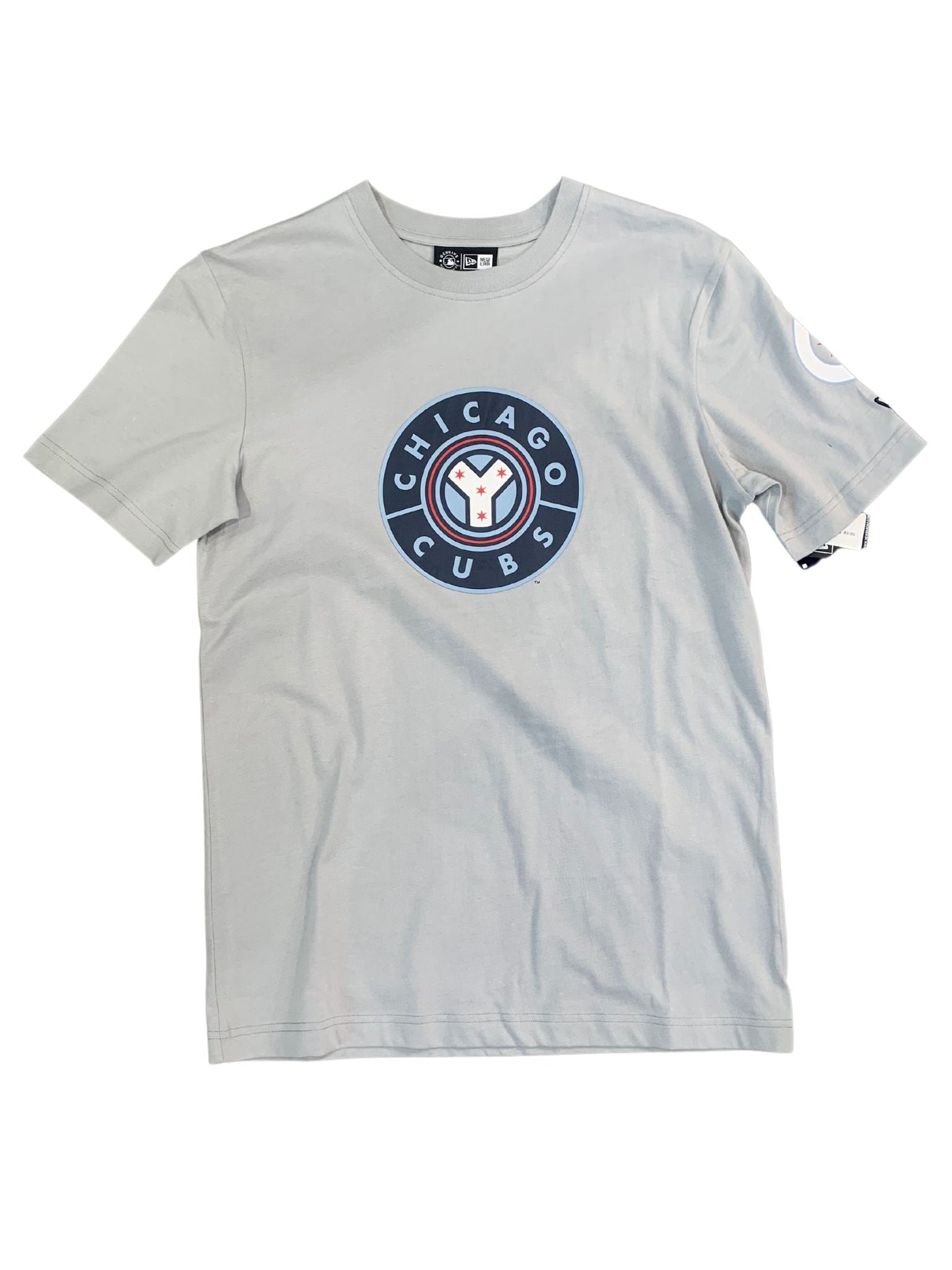 CHICAGO CUBS NEW ERA MEN'S CITY CONNECT GREY GRAPHIC TEE