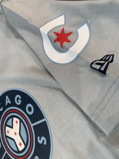 CHICAGO CUBS NEW ERA MEN'S CITY CONNECT GREY GRAPHIC TEE