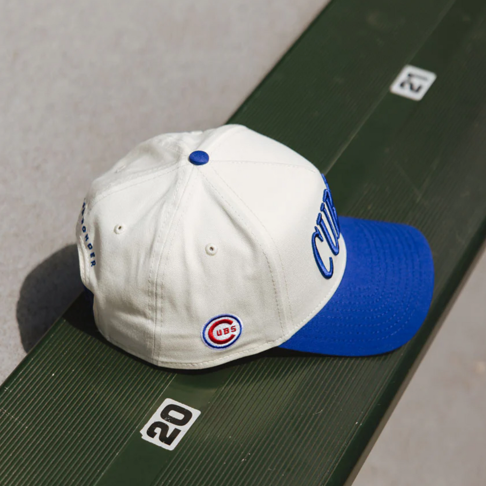 Chicago Cubs X Alice & Wonder Cubbies Two Tone Puff Cap Caps NEW ERA CAP COMPANY