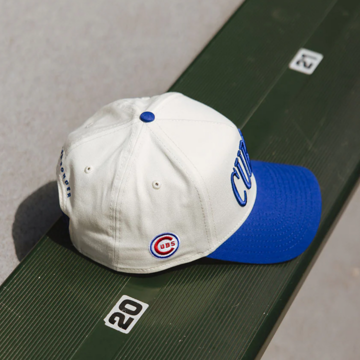 Chicago Cubs X Alice & Wonder Cubbies Two Tone Puff Cap Caps NEW ERA CAP COMPANY