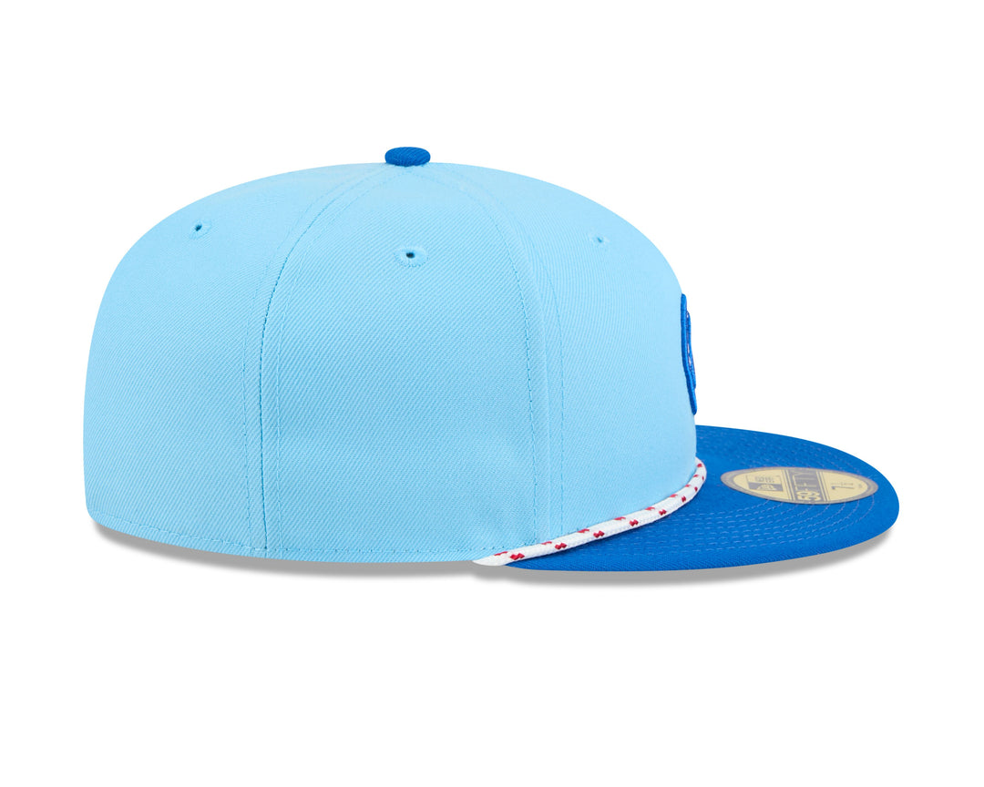 Chicago Cubs July 4th Blue 59Fifty Cap by New Era Caps NEW ERA CAP COMPANY INC