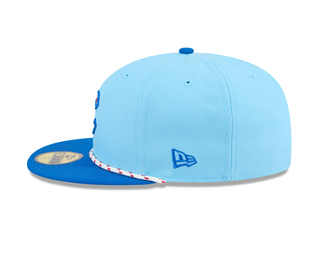 Chicago Cubs July 4th Blue 59Fifty Cap by New Era Caps NEW ERA CAP COMPANY INC