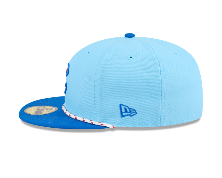 Chicago Cubs July 4th Blue 59Fifty Cap by New Era Caps NEW ERA CAP COMPANY INC