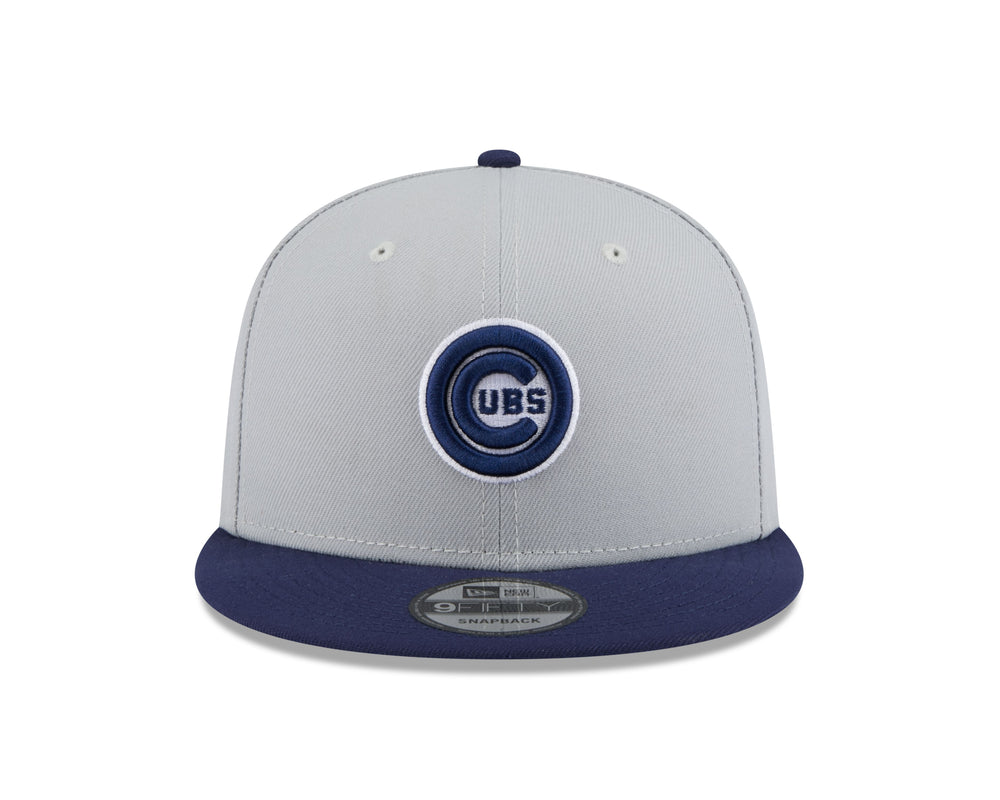 Chicago Cubs Bullseye 9Fifty Graphite Snapback by New Era Caps NEW ERA CAP COMPANY INC
