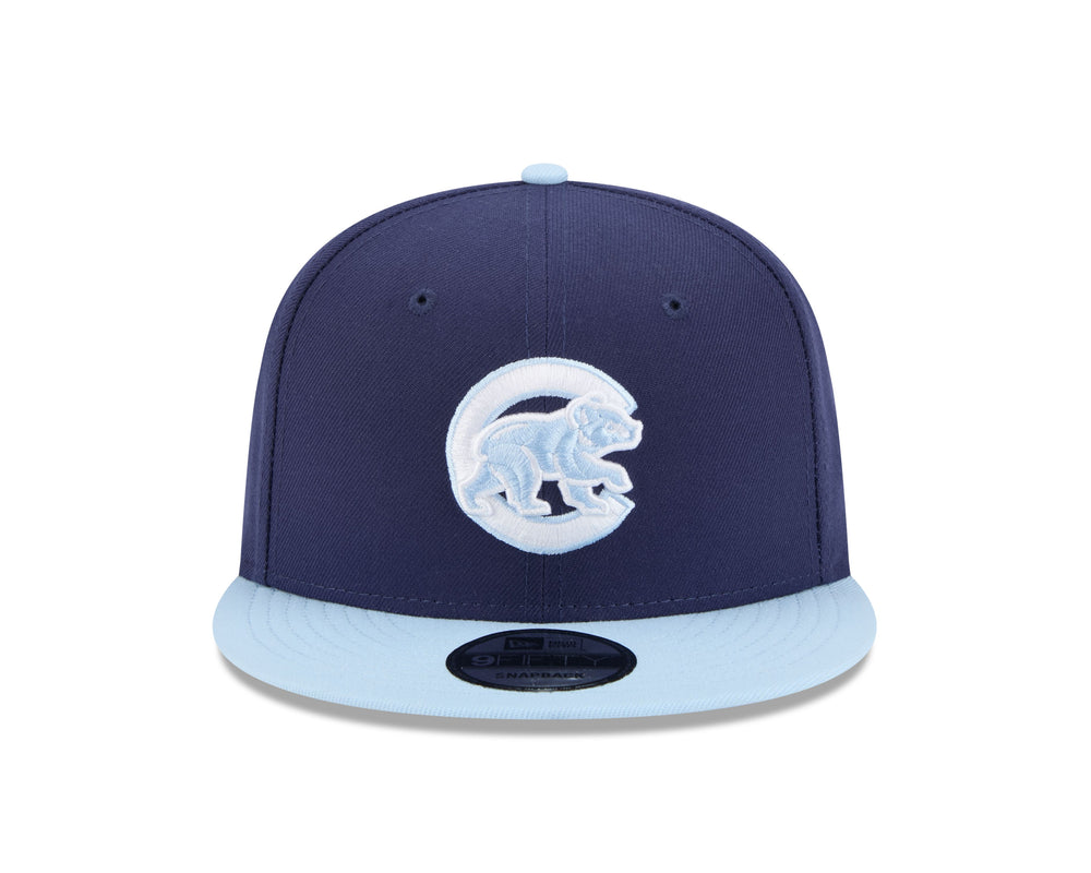 Chicago Cubs Waking Bear Two Tone Navy 9Fifty Snapback Cap by New Era Caps NEW ERA CAP COMPANY