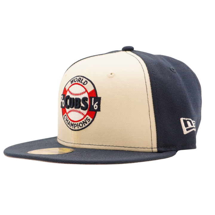 Chicago Cubs 2016 World Series 10th Anniversary Chrome 59FIFTY Fitted Cap by New Era